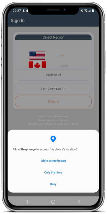 SleepImage Mobile App – SleepImage