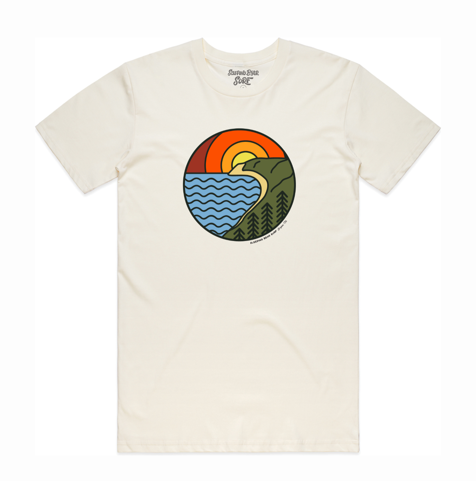 Bluff Tee Sleeping Bear Surf & Kayak