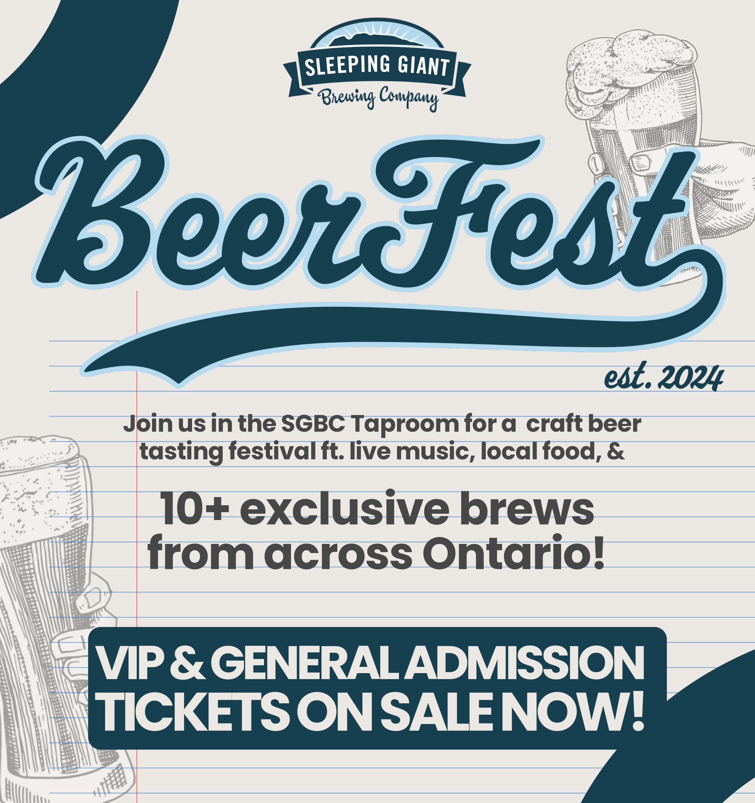 Beer Fest 2024 Sleeping Giant Brewing Company