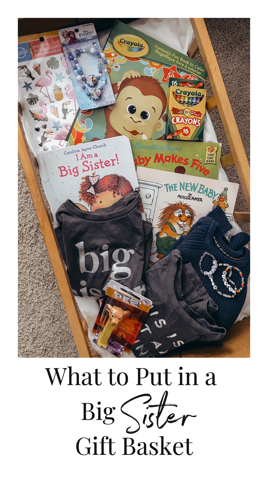 Big Sister Gift Basket Sleepless Homemaker