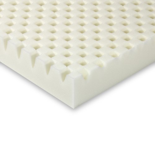 Sleep Innovations 3Inch SureTemp Sculpted Memory Foam Topper