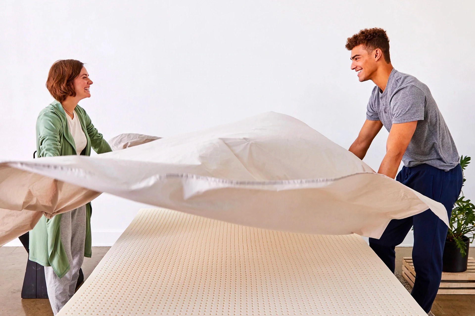 Pure Green Natural Latex Mattress Topper