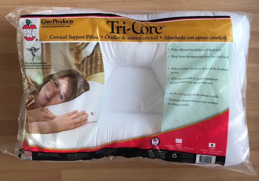 TriCore Cervical Pillow Review Sleepopolis