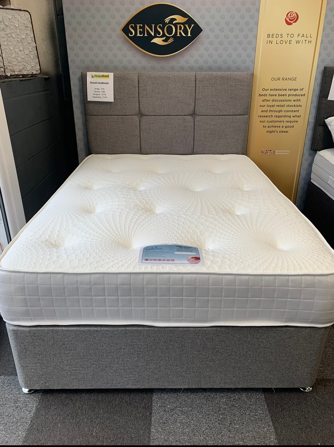 Duo Sleep Double Mattress Sleepshed Beds, Mattresses, Headboards