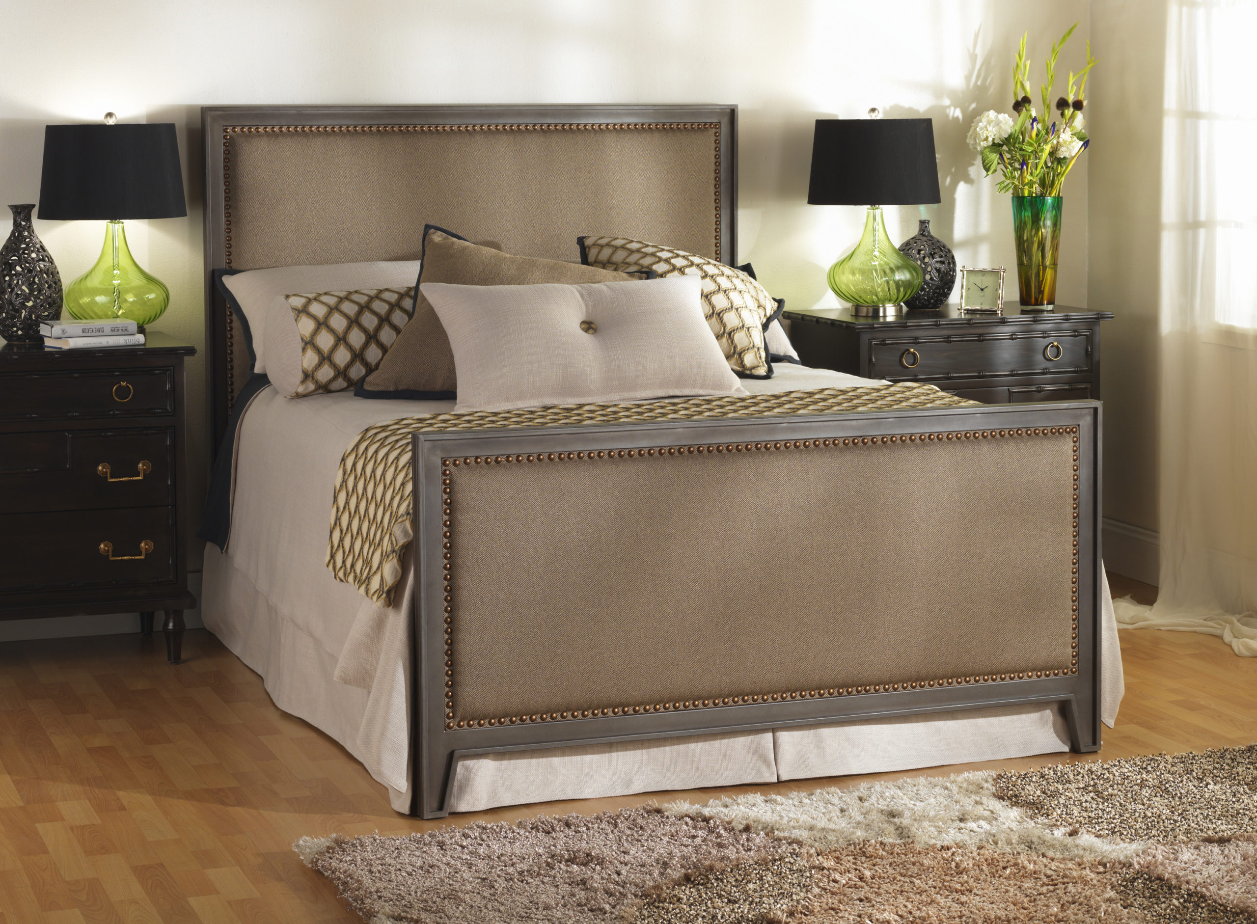Avery Upholstered Bed by Wesley Allen Sleepworks