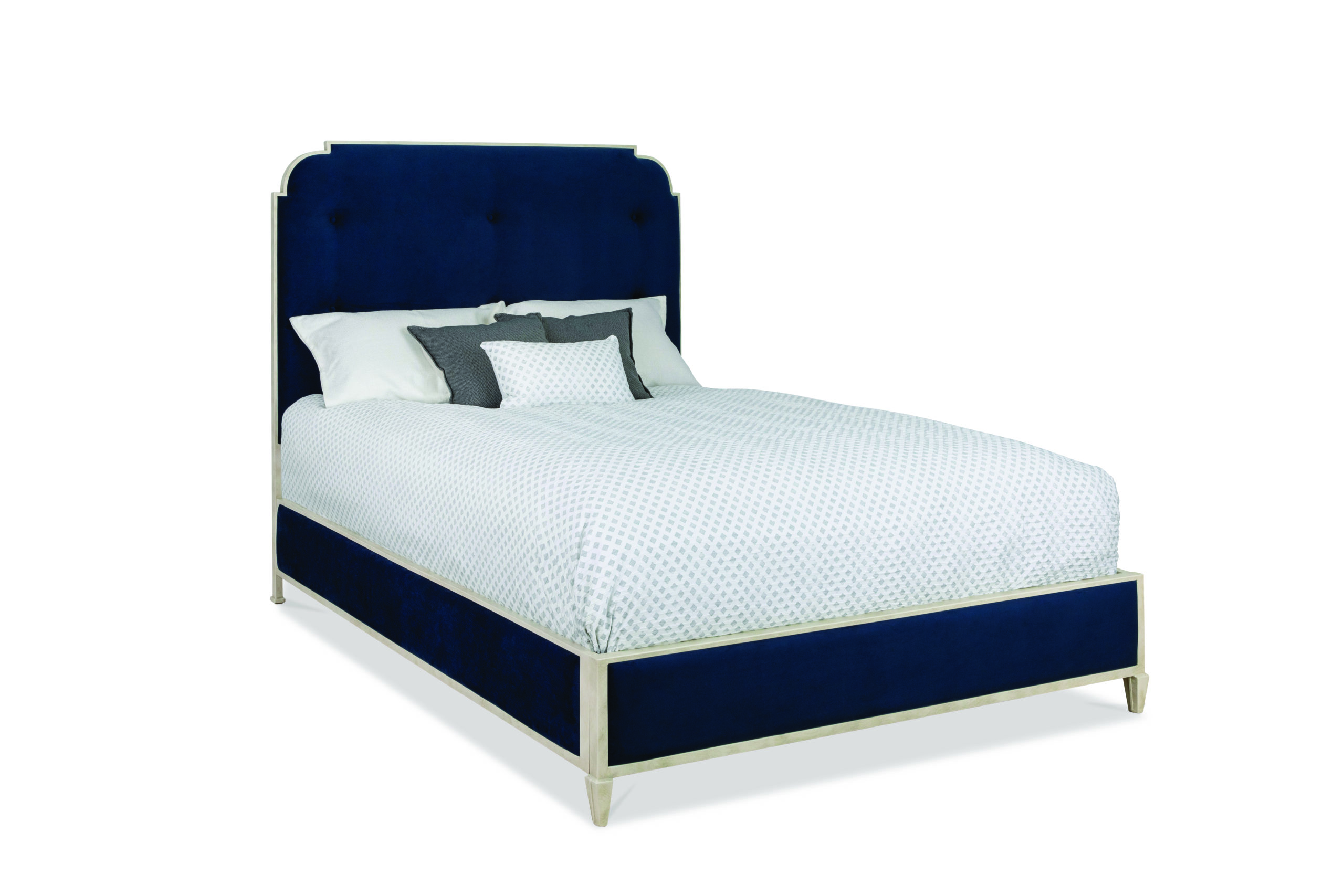 Wagner Upholstered Iron Bed by Wesley Allen Sleepworks