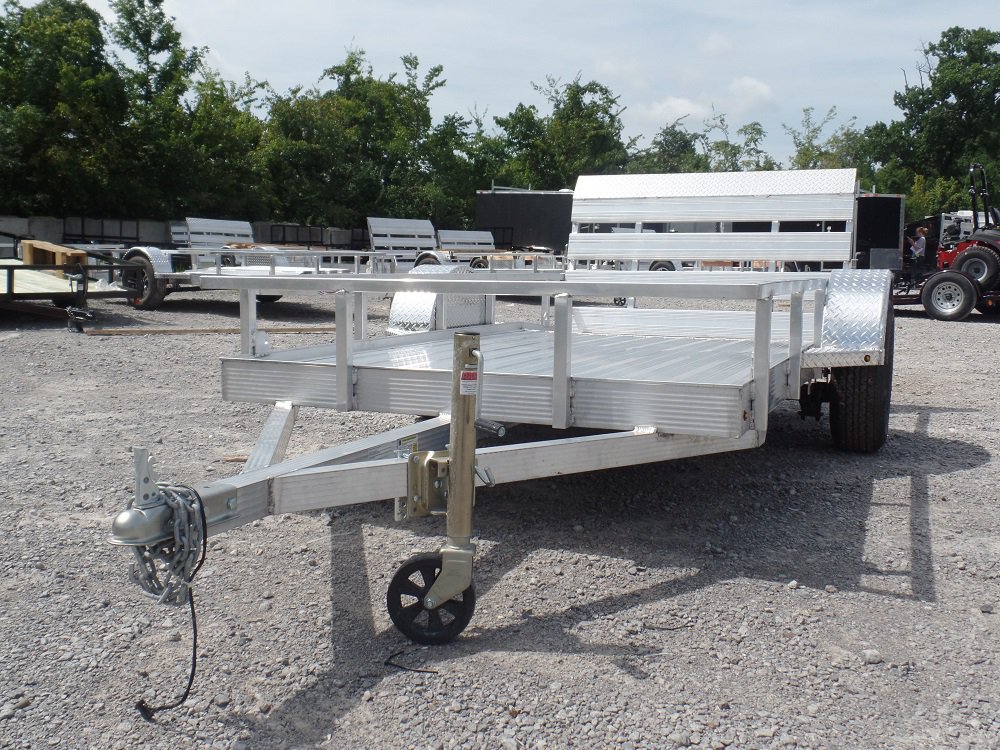 5’x12′ All Aluminum Utility Trailer 3500 lb Axle Review SLE Equipment