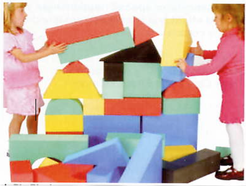 I038 Large Foam Blocks South Leicestershire Mobile Toy Library