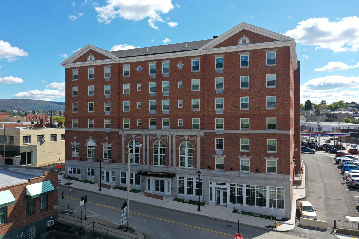 White Swan Apartments Sleighter Design