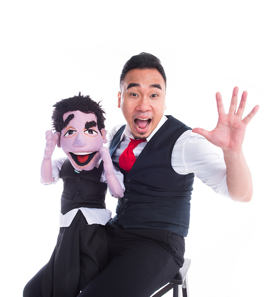 Sleight of Voice Singapore Ventriloquists, Comedians, Magicians
