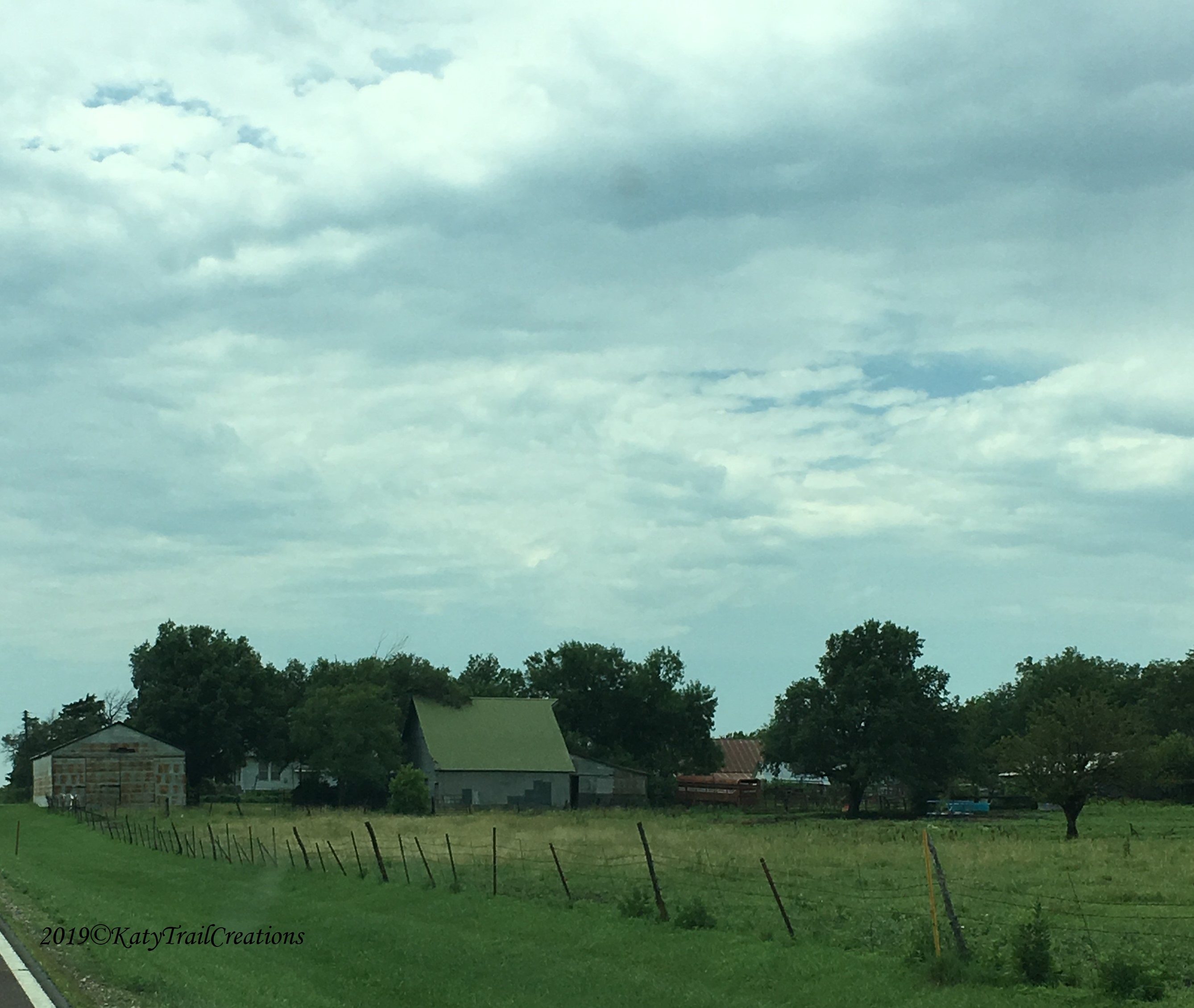 Dwight, Kansas on the KQT/ThursdayDoors Katy Trail Creations