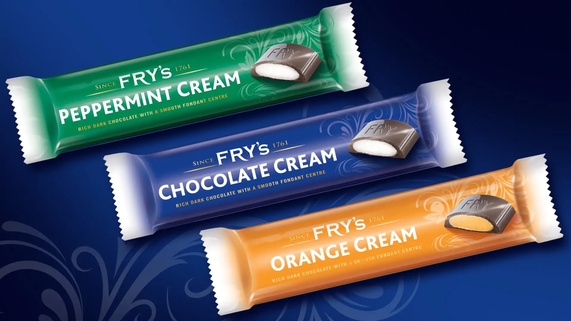 Slice Design Cadbury Fry's Packaging design