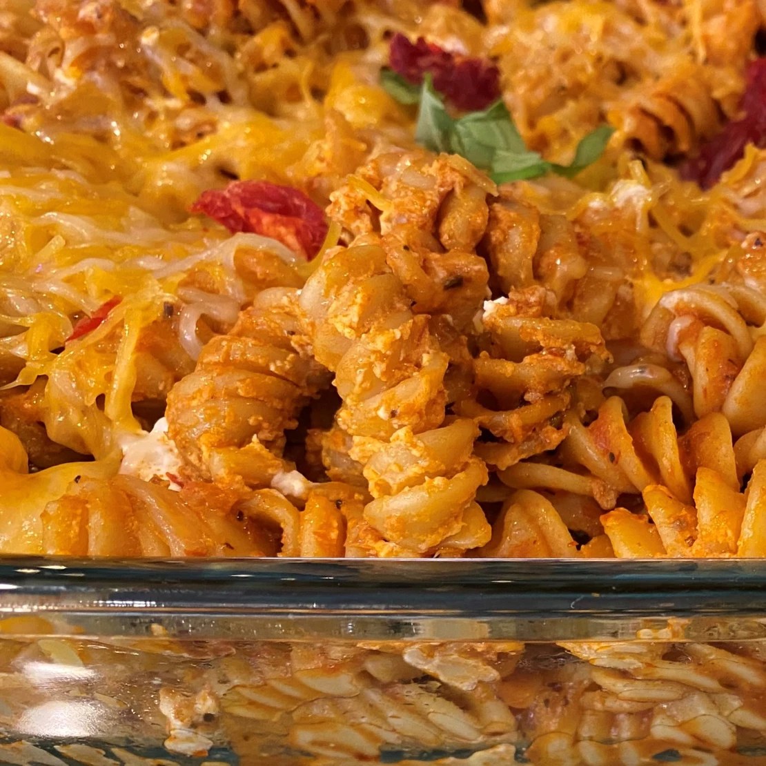 Rotini Pasta in a Fiery Sauce Instant Pot Version Slice of Gourmet