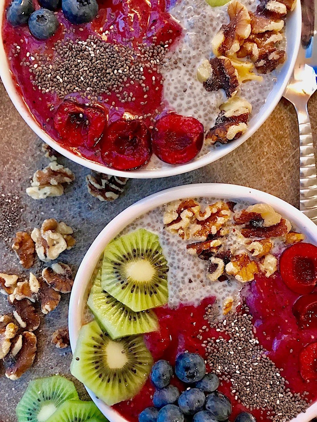 Healthy Superfood Smoothie Bowl Recipe Slice of Jess