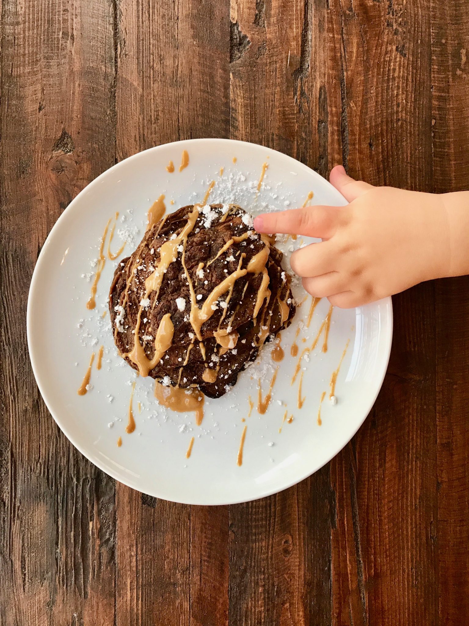 Breakfast Ideas For Toddlers Cocoa Banana Pancakes Slice of Jess