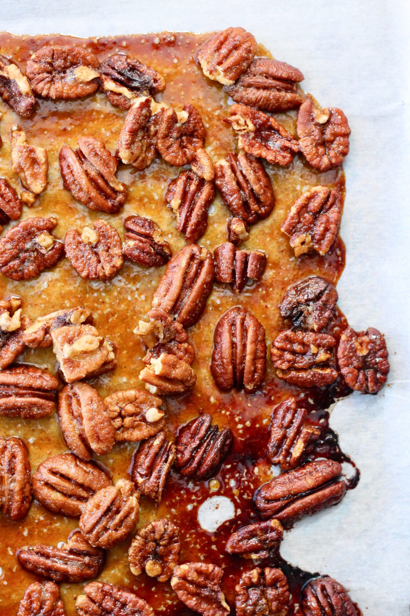 Sweet and Spicy Candied Pecans Slice of Jess