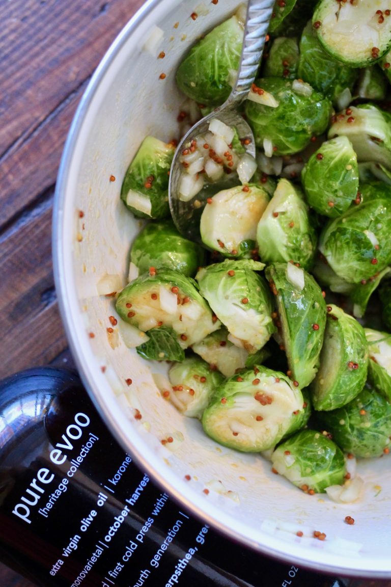 Roasted Brussels Sprouts with Brown Sugar Slice of Jess