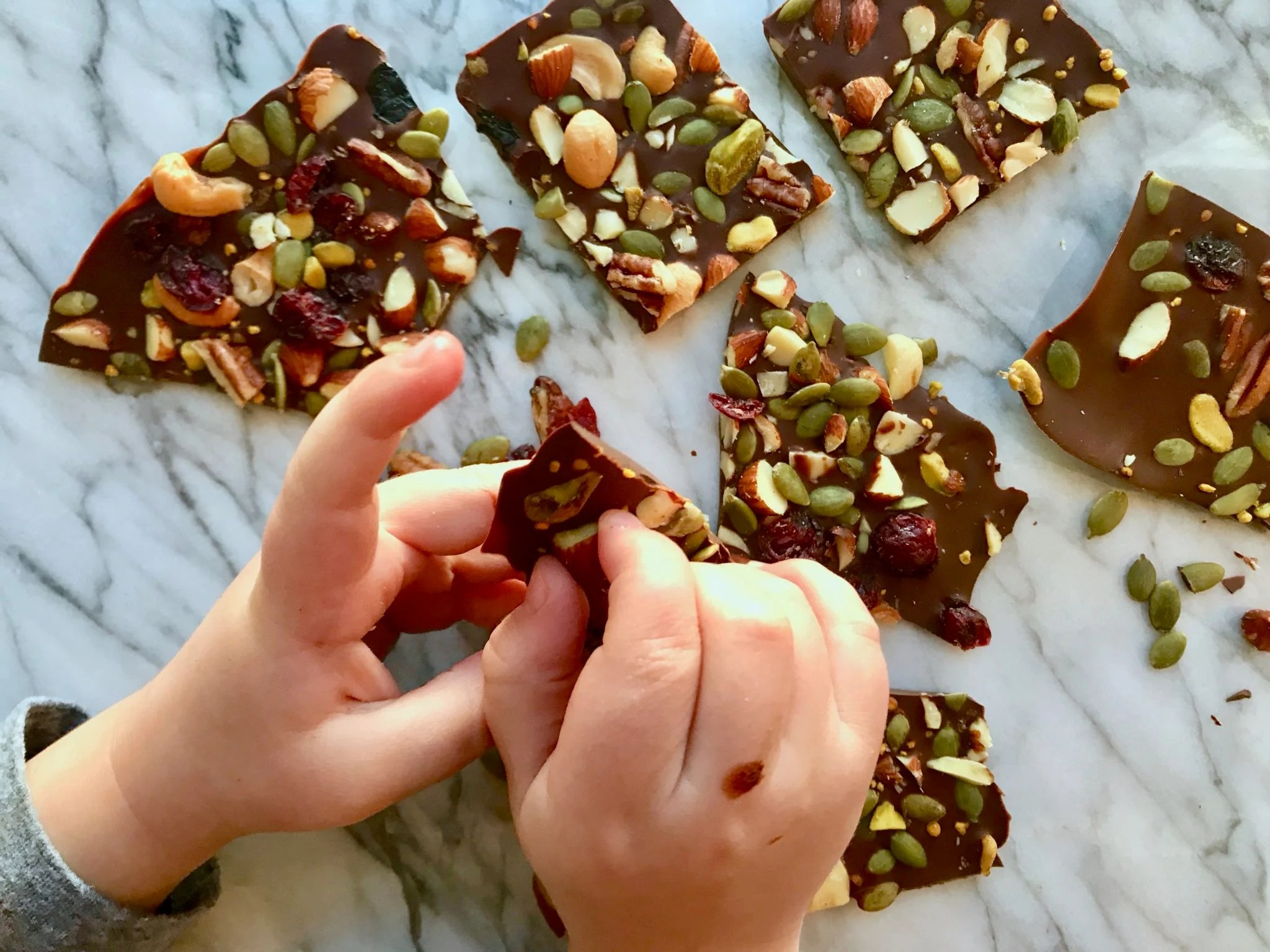 An Easy Guide To Making Your Own Chocolate Bark Slice of Jess