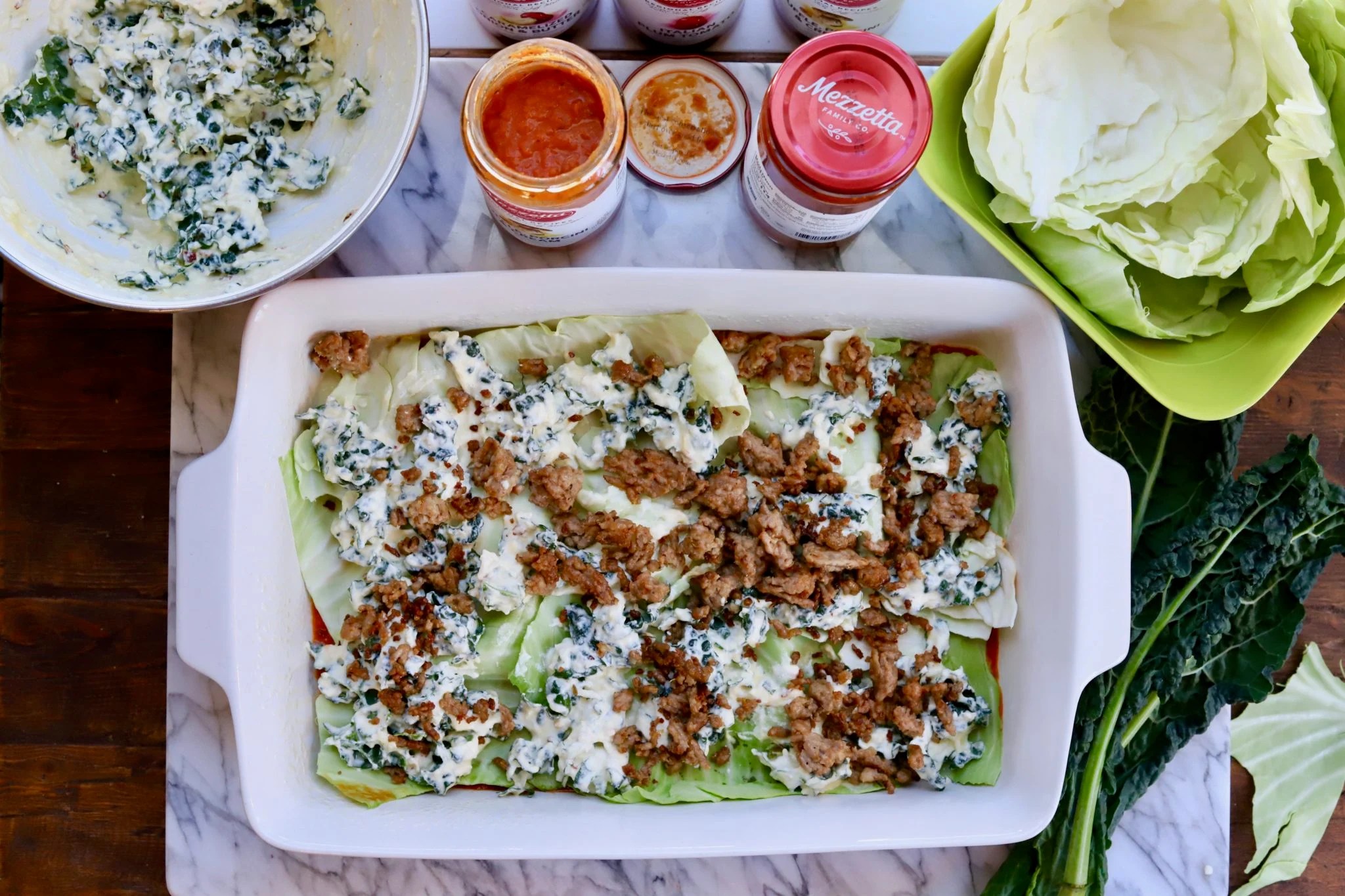 The Most Amazing Cabbage Lasagna Slice of Jess