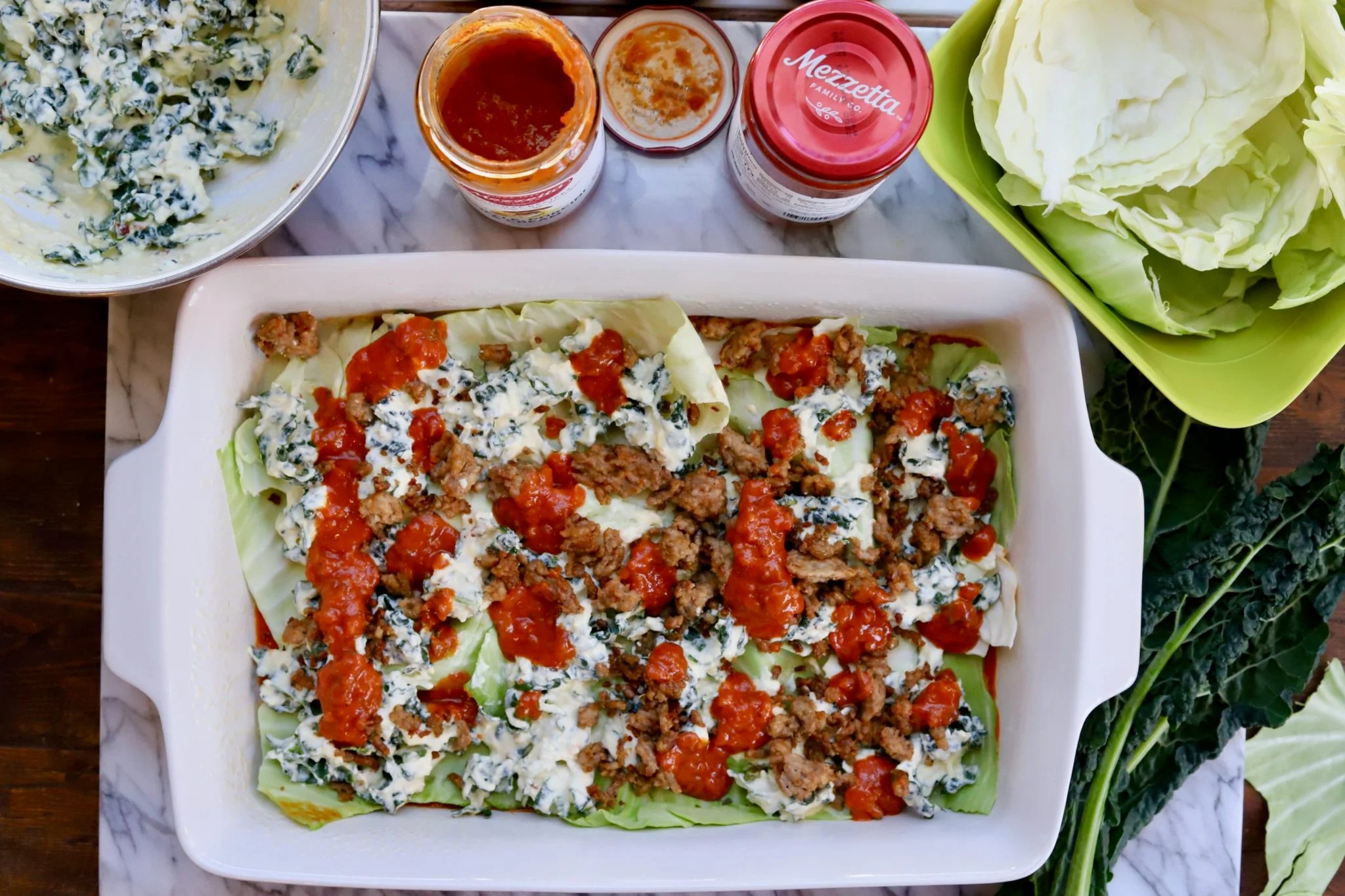 The Most Amazing Cabbage Lasagna Slice of Jess