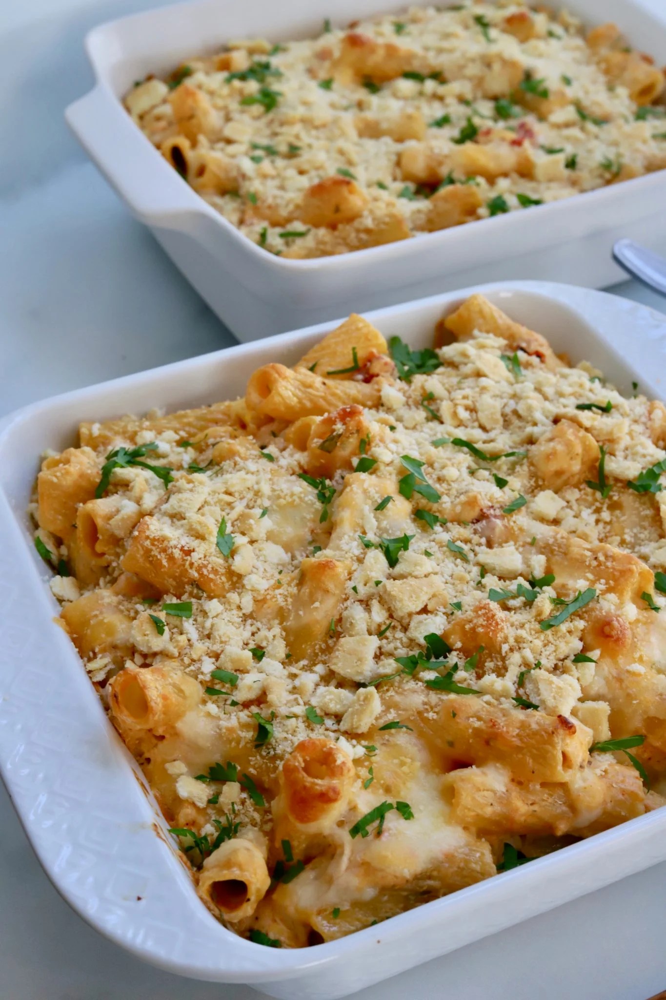 Cheesy Crab Rangoon Dip Stuffed Pasta Slice of Jess