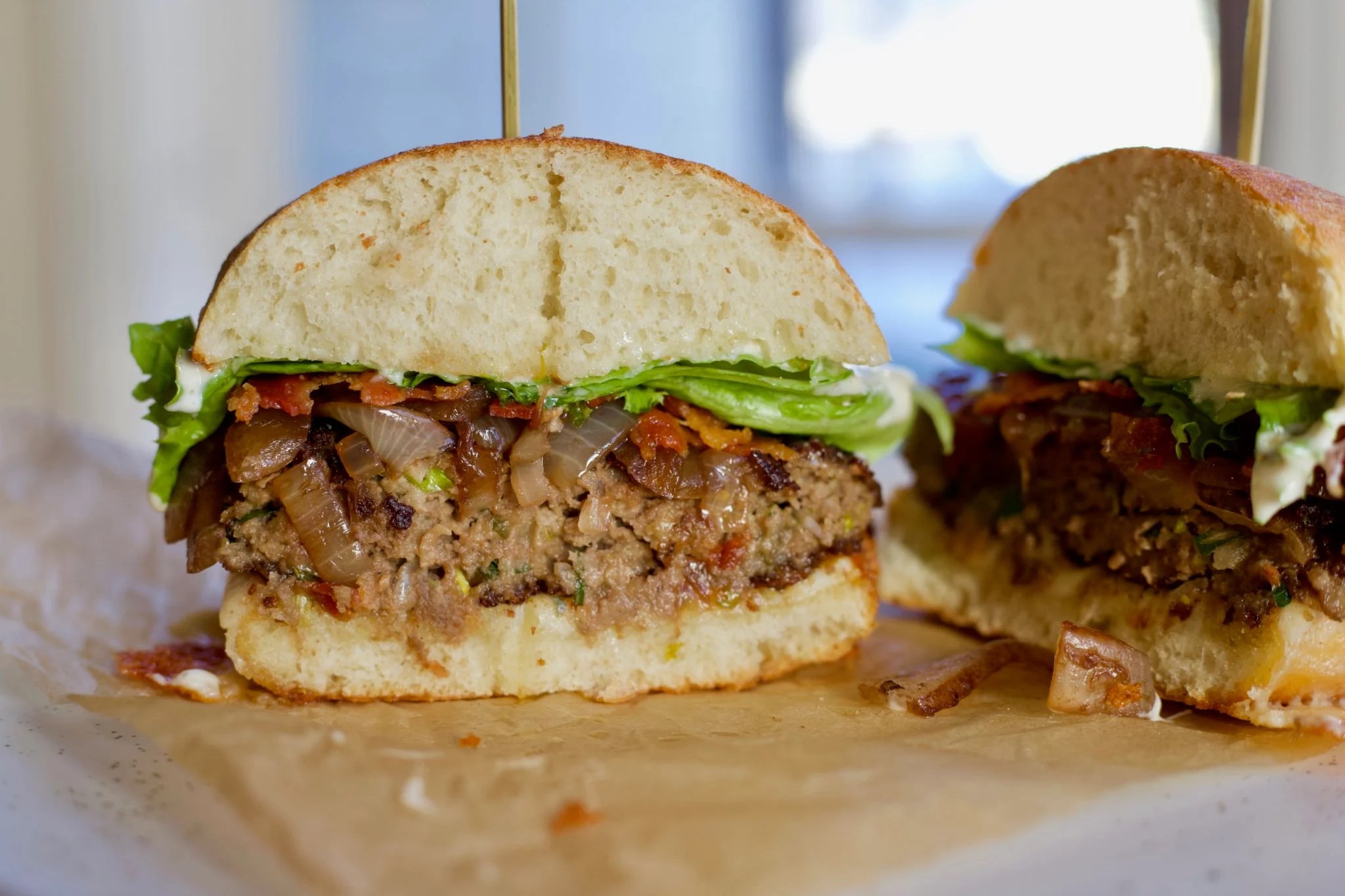 How I Revamped Alton Brown's Steak Tartare Into A Burger Slice of Jess