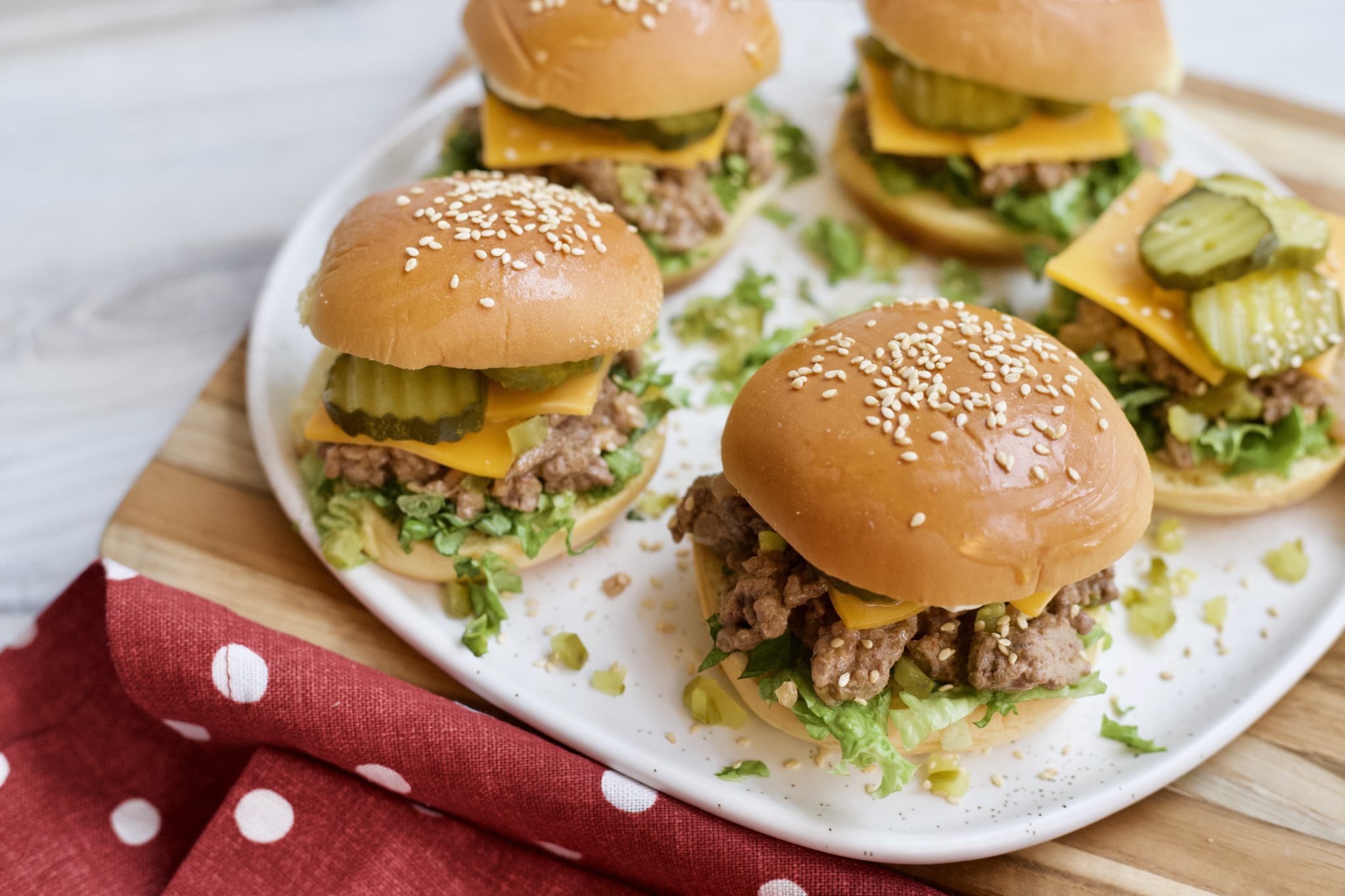 The BEST Sloppy Joe Recipe Big Mac Copycat Slice of Jess