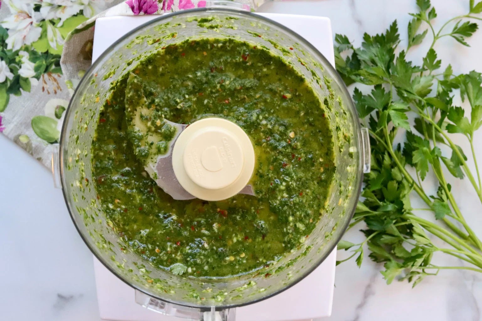 South American Parsley and Cilantro Chimichurri Slice of Jess