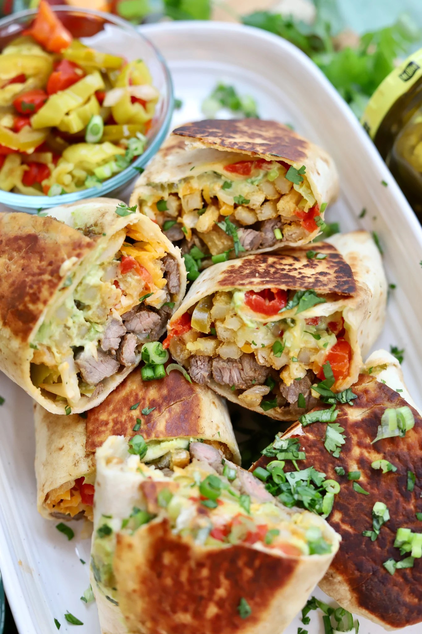 San Diego's Famous Carne Asada California Burrito Recipe Slice of Jess