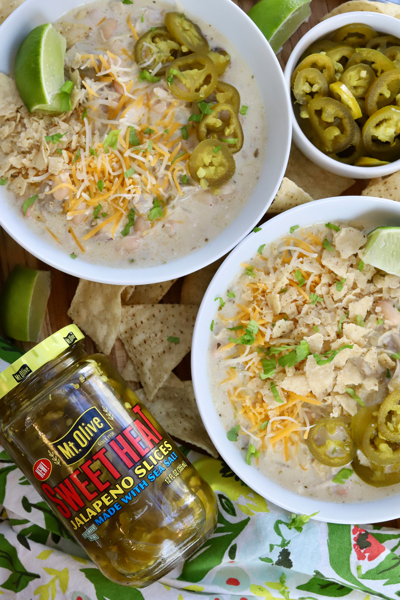 Jalapeño Popper Cream Cheese Chicken Chili Slice of Jess