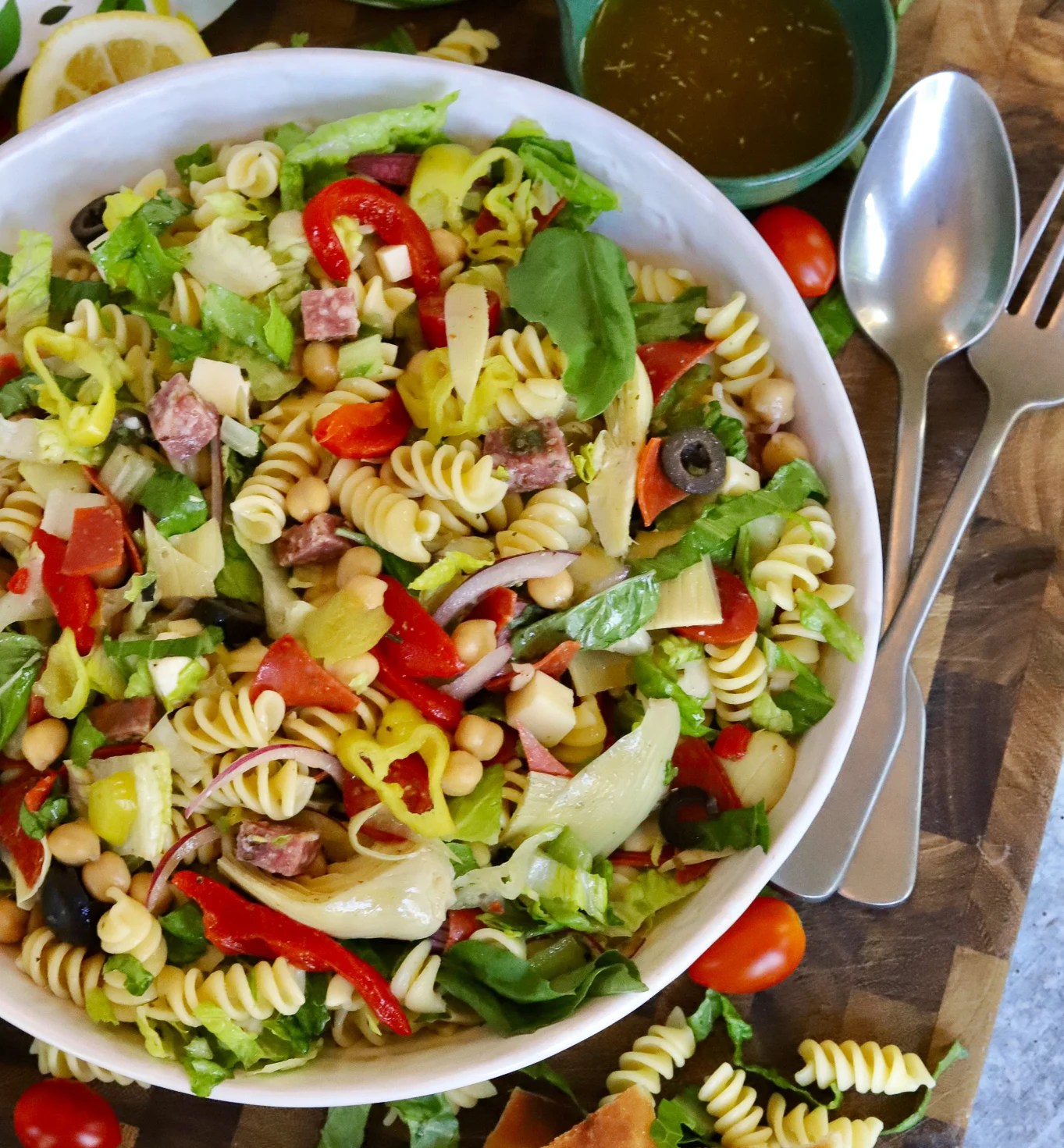 The Best Italian Pasta Salad Slice of Jess