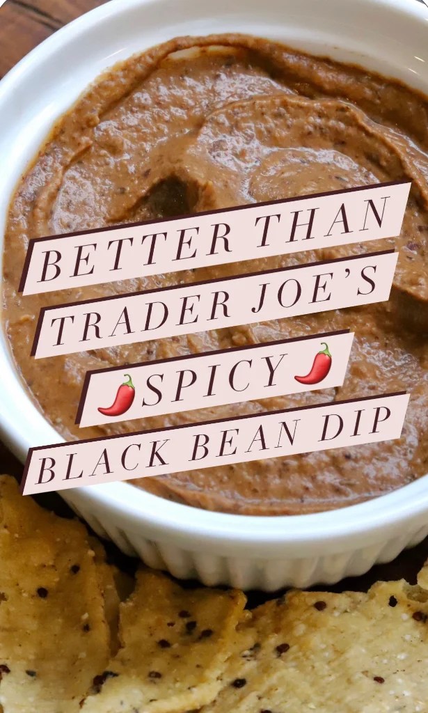 Better Than Trader Joe's Black Bean Dip Recipe Slice of Jess