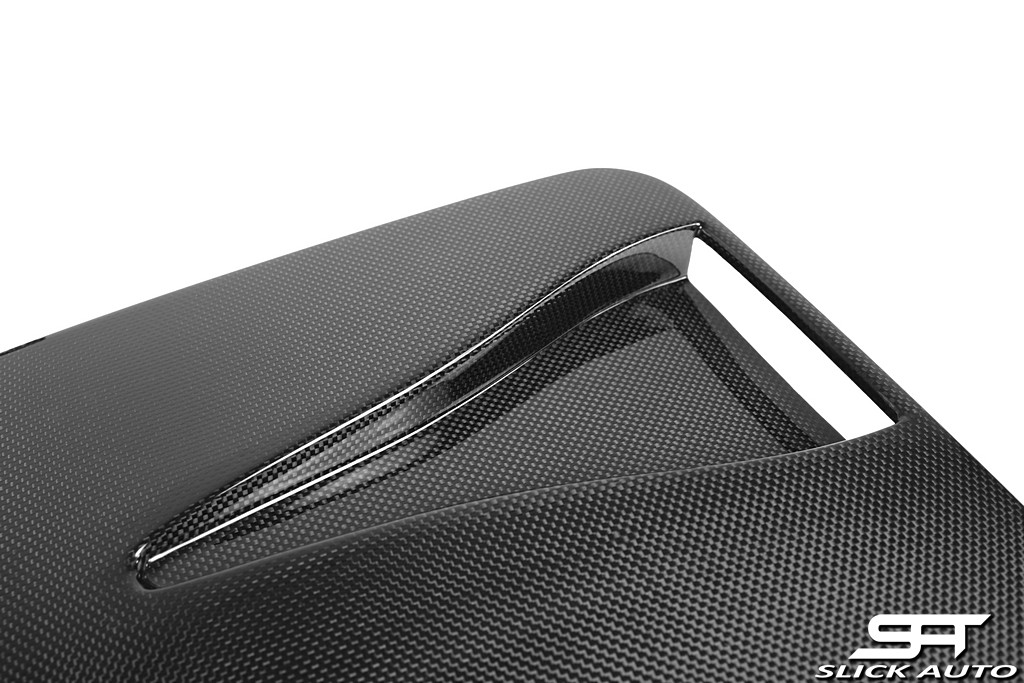 SA Carbon Fiber Headlight Cover (Driverside w/ NACA duct) for 1990