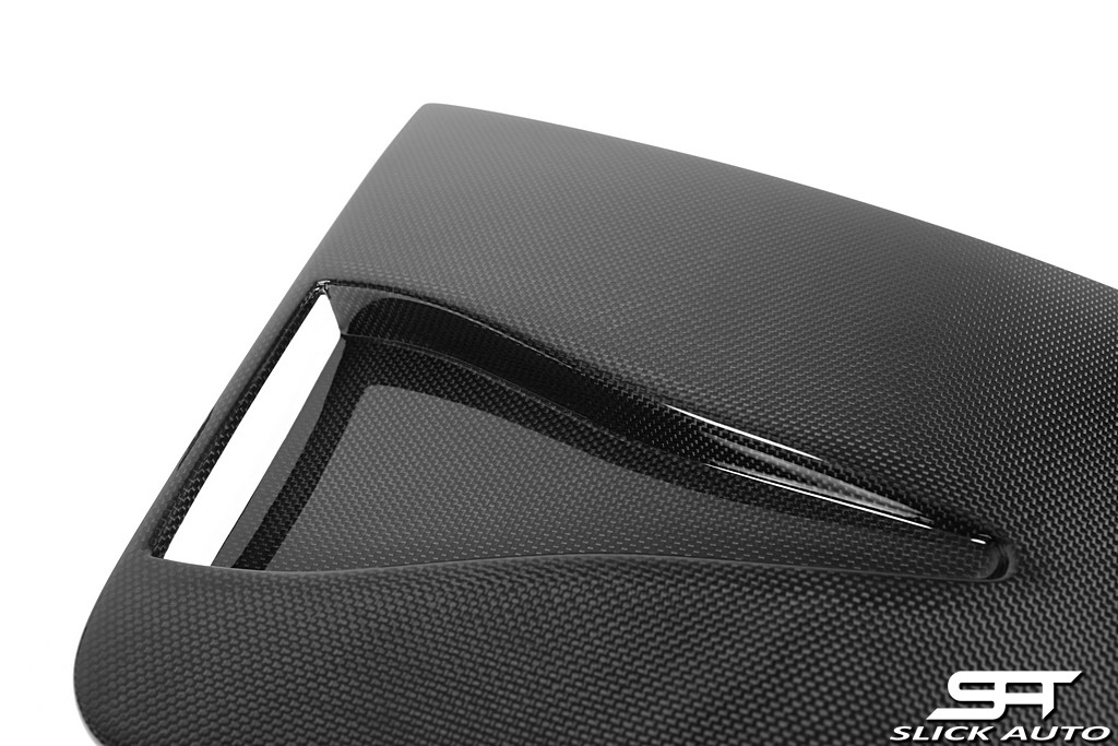 SA Carbon Fiber Headlight Cover (Driverside w/ NACA duct) for 1990