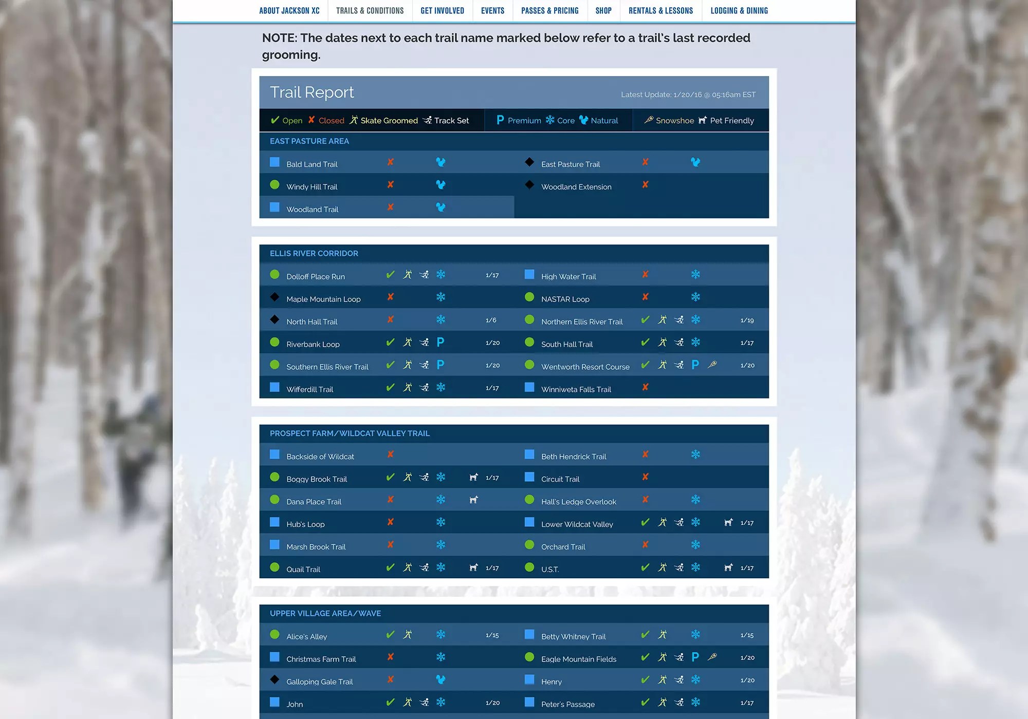 Jackson XC SlickFish Studios A creative Maine website design company