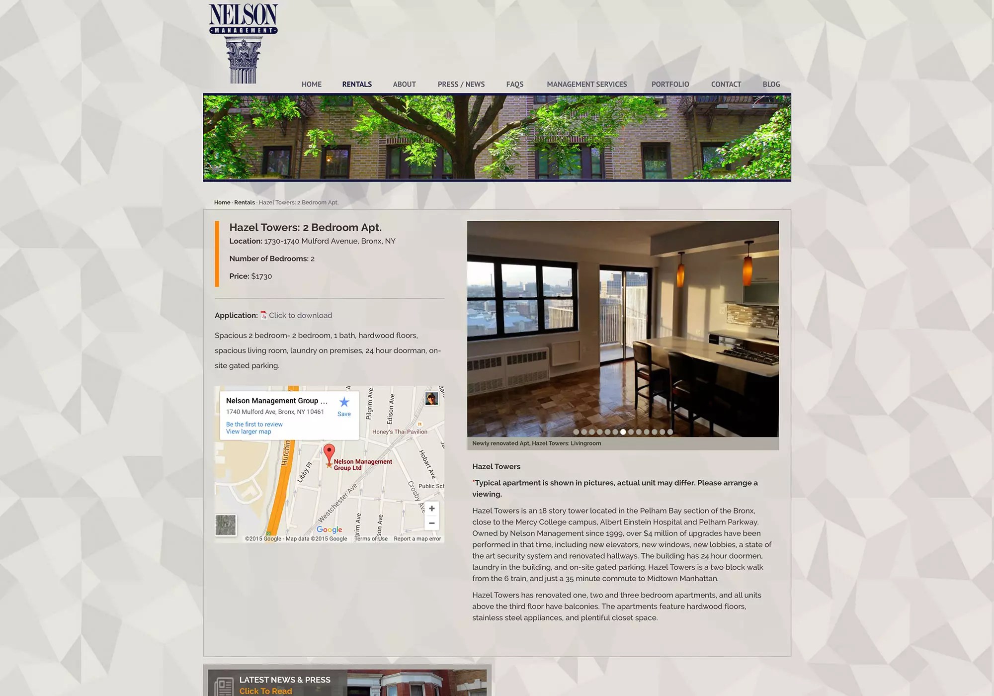 Nelson Management Group SlickFish Studios A creative Maine website