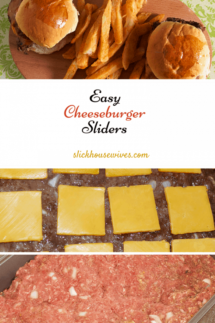 Easy Cheeseburger Sliders Recipe Slick Housewives