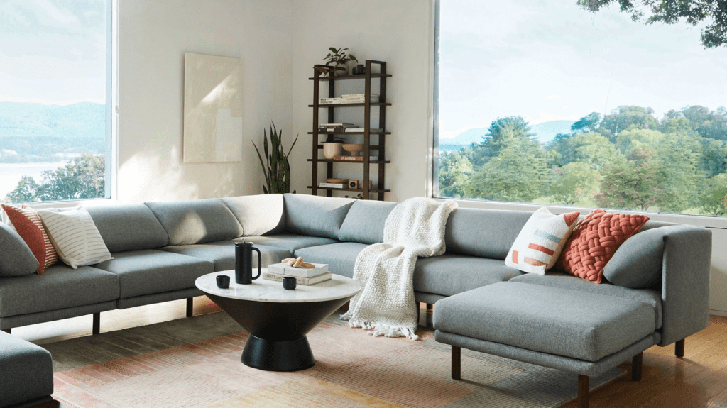 Burrow Is Comfy Disruption In Home Furniture Slick Living