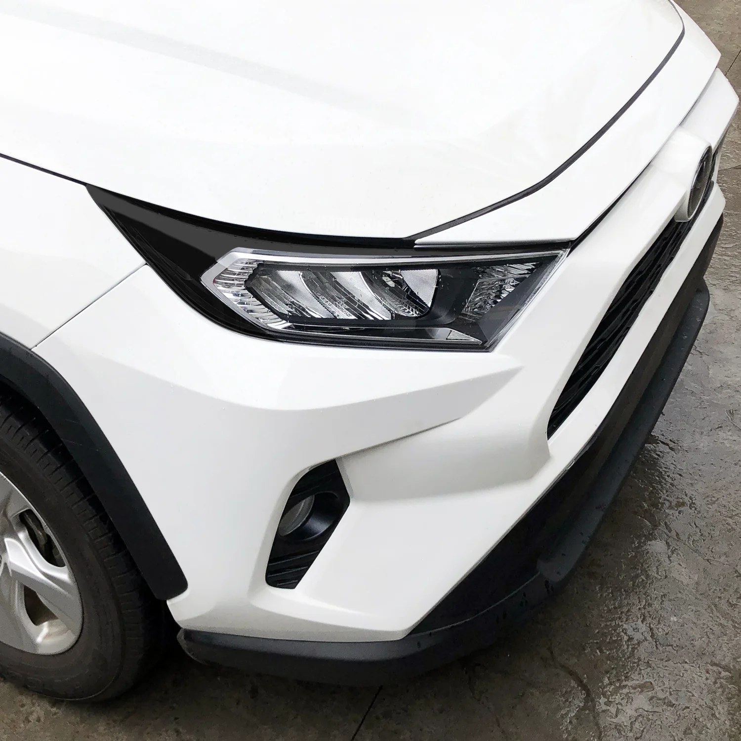20192023 Toyota RAV4 Headlight Cutout PreCut Tint Overlays SlickMod