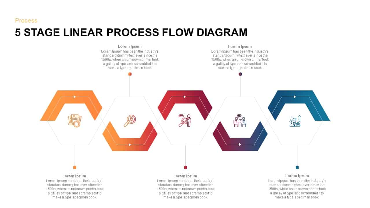 Download 5 Steps Linear Process Flow Diagram Slidebazaar Download 5 Steps Linear Process Flow Diagram Slidebazaar
