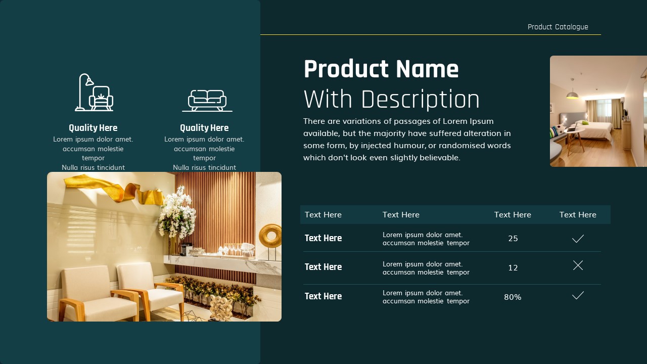 Product Catalogue PowerPoint Template Slidebazaar