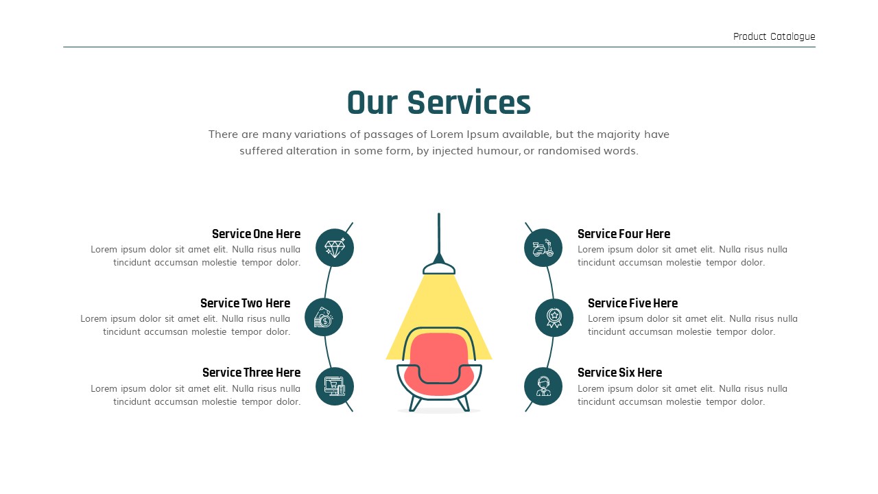 Product Catalogue PowerPoint Template Slidebazaar