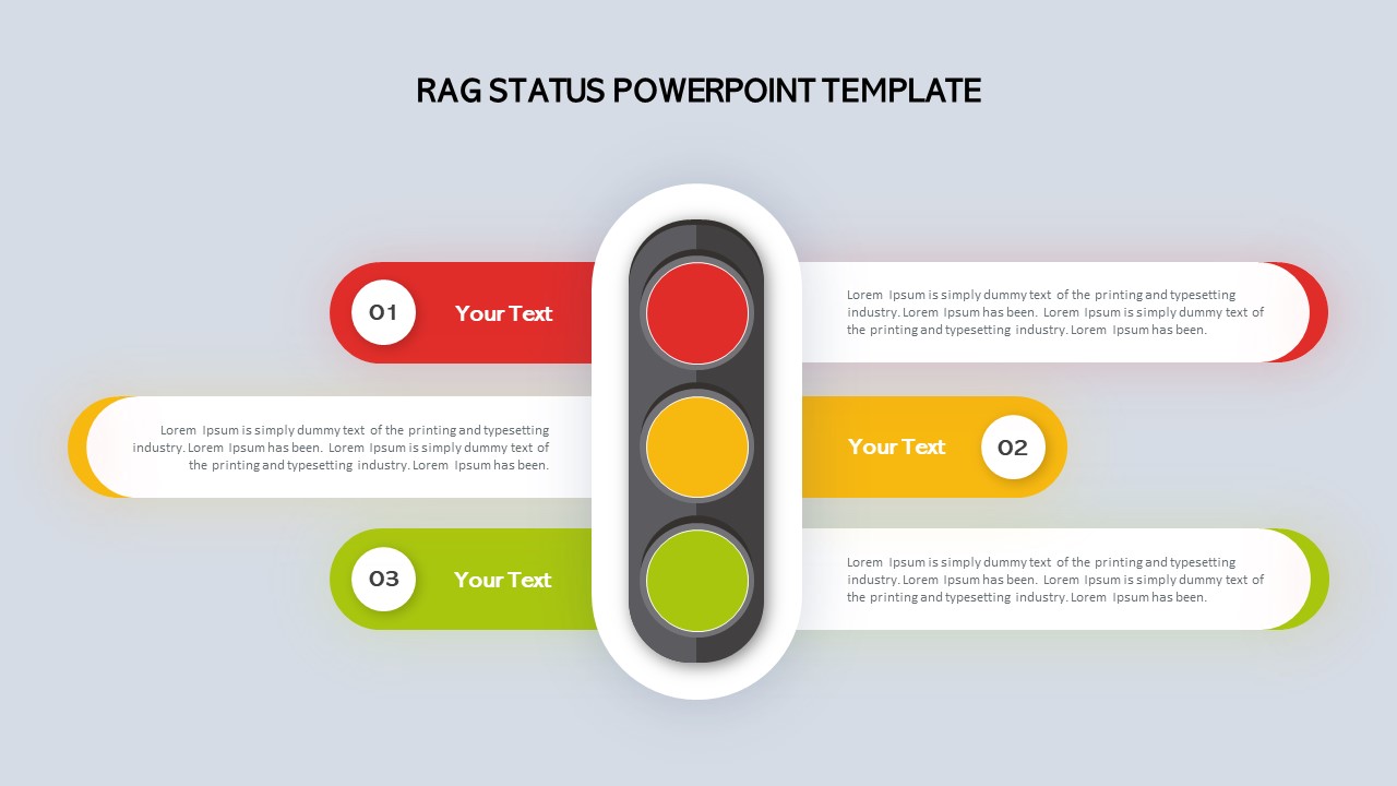 Rag Status Infographic Diagrams Slidebazaar