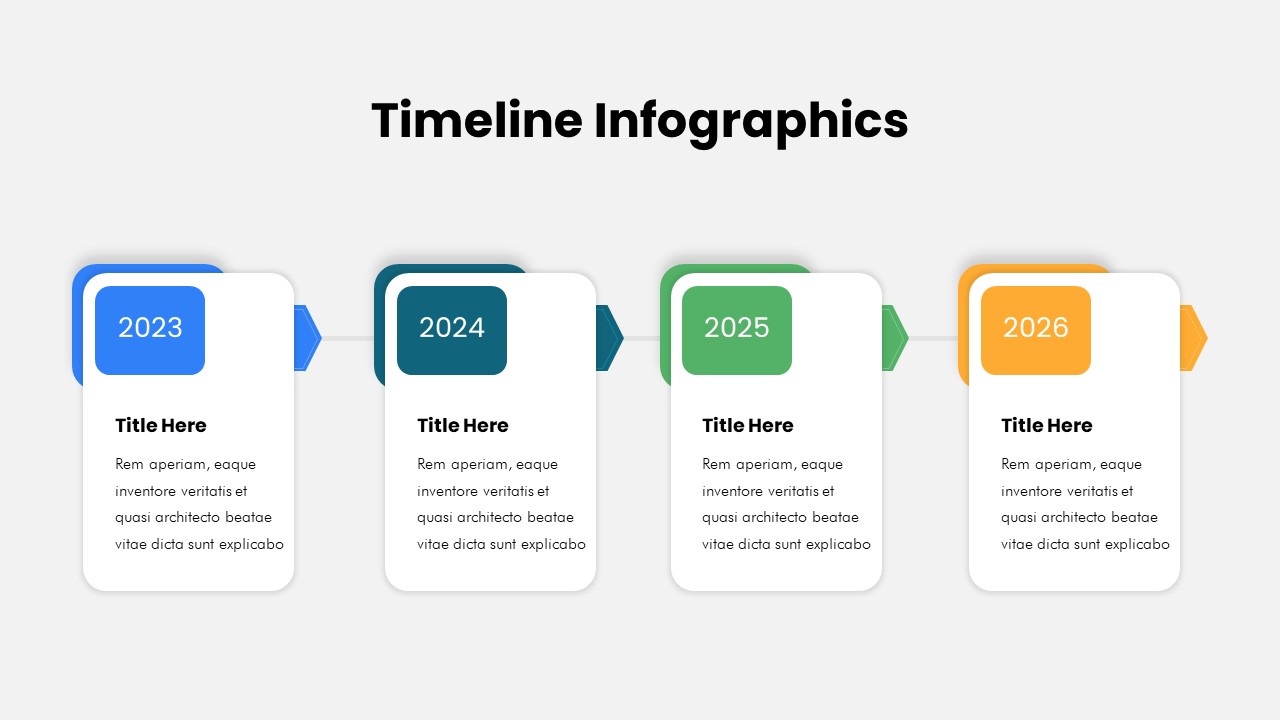 Timeline Infographic SlideBazaar