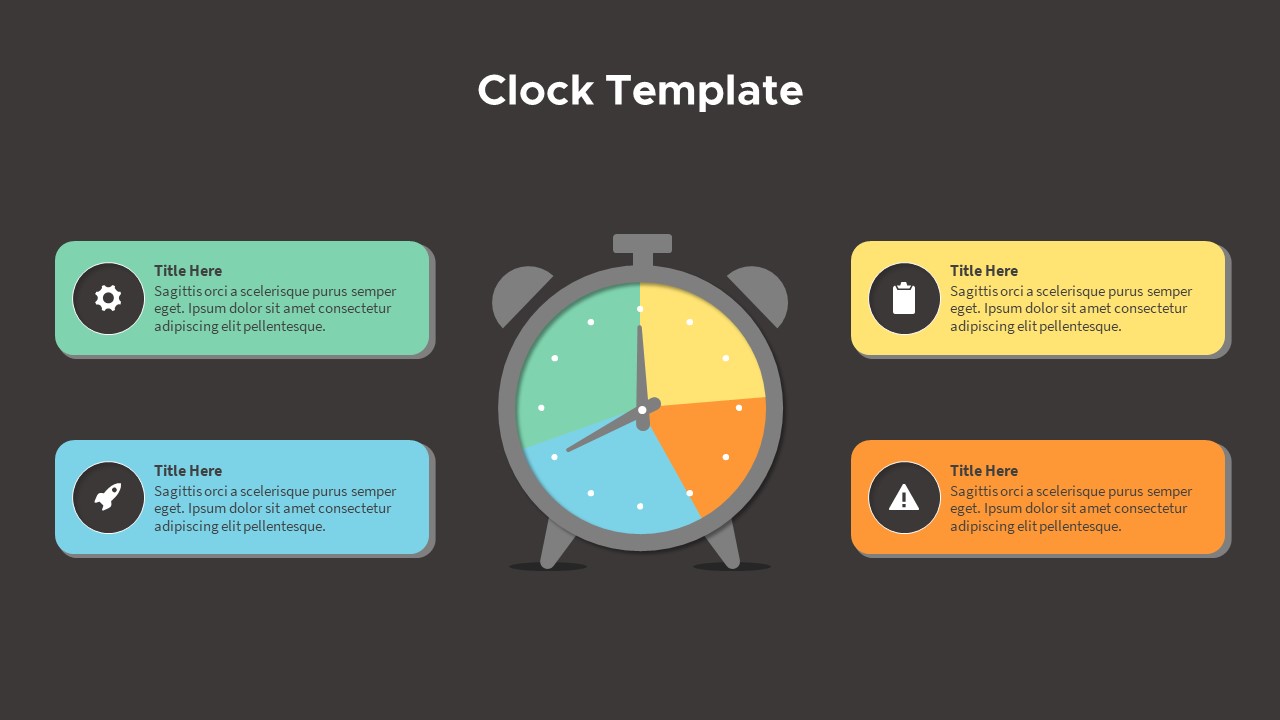 Clock Template SlideBazaar