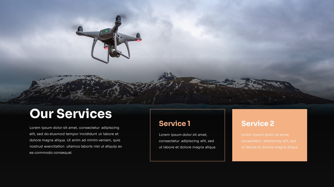 Drone Presentation Template