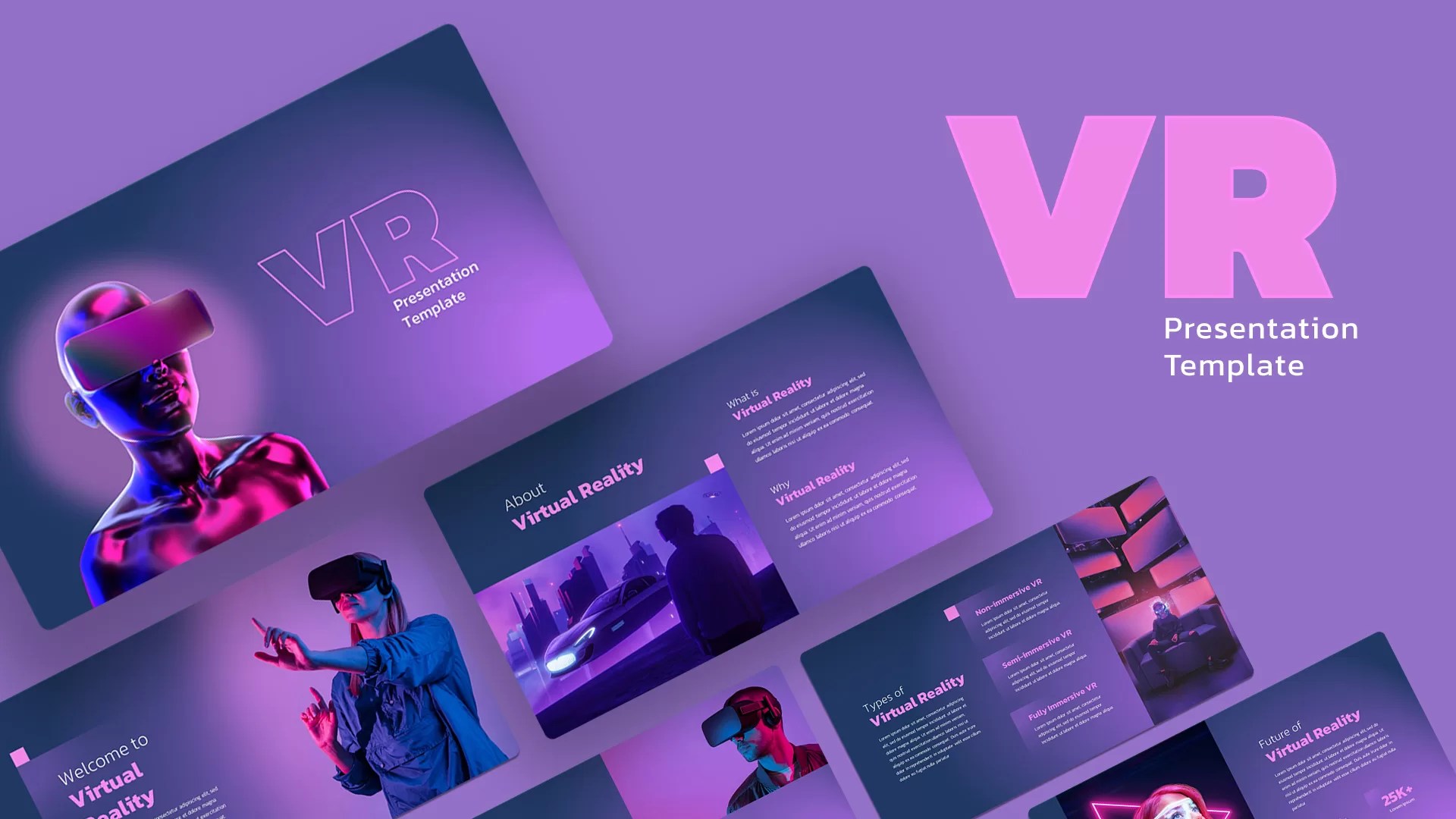 VR Presentation Template SlideBazaar