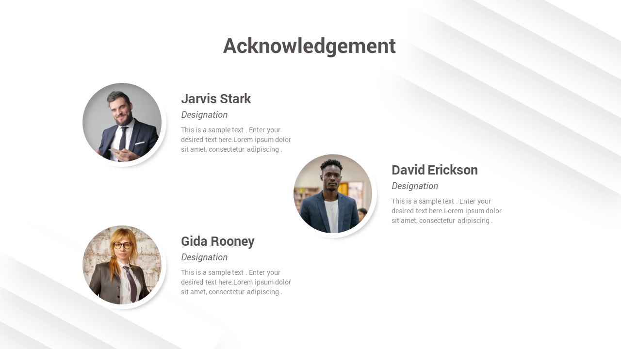 Acknowledgement Slides SlideBazaar