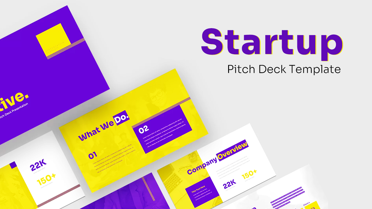 Startup Pitch Deck Template