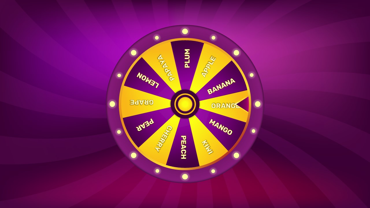 Free Spin the Wheel PowerPoint Template SlideBazaar